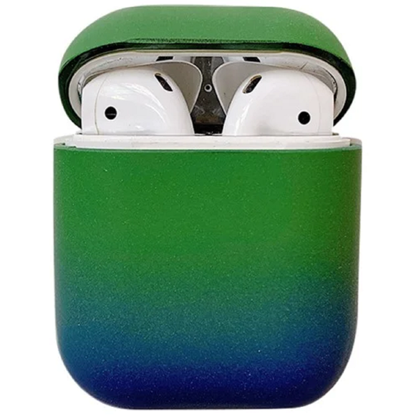 ყურსასმენის ქეისი TVC 680901765C, Apple AirPods 2nd Gen, Headphone Case, Green/Blue