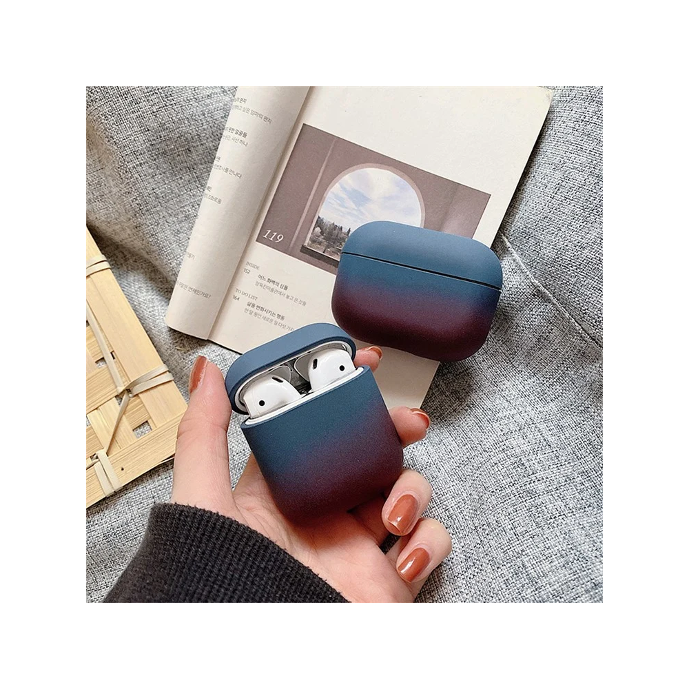 ყურსასმენის ქეისი TVC 680901765E, Apple AirPods 2nd Gen, Headphone Case, Blue/Purple