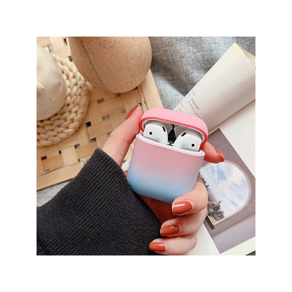 ყურსასმენის ქეისი TVC 680901765L, Apple AirPods 2nd Gen, Headphone Case, Pink/Blue