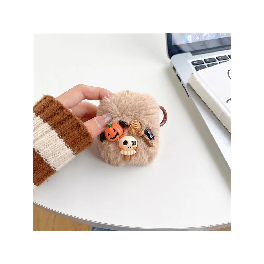 TVC 680901725A, Apple AirPods 2nd Gen, Headphone Case, Brown