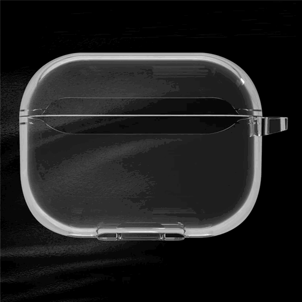 TVC 680901400A, Apple AirPods Pro 2, Headphone Case, Transparent