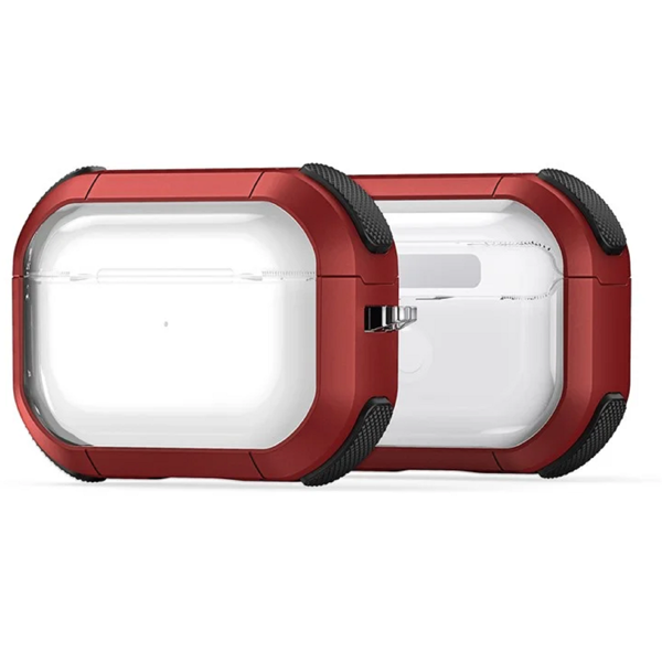 ყურსასმენის ქეისი TVC 680902838B, Apple AirPods Pro(2nd gen), Headphone Case, Red