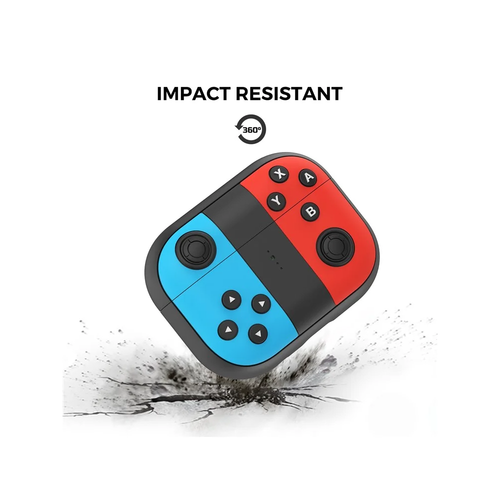 TVC 680902651A, Apple AirPods Pro 2, Headphone Case, Red/Blue