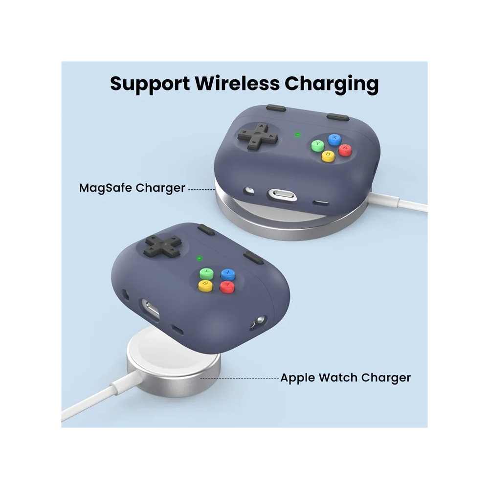 TVC 680902648E, Apple AirPods Pro 2, Headphone Case, Midnight Blue