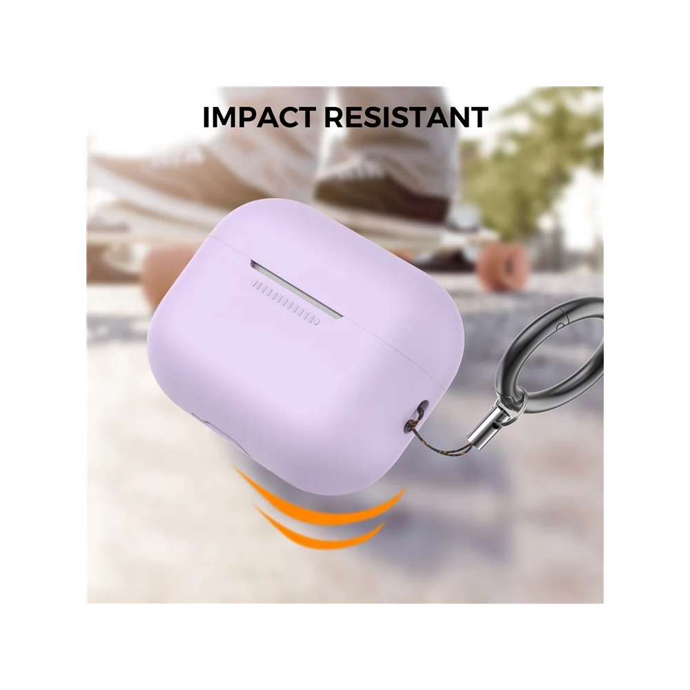 ყურსასმენის ქეისი TVC 680901844I, Apple AirPods Pro 2, Headphone Case, Purple