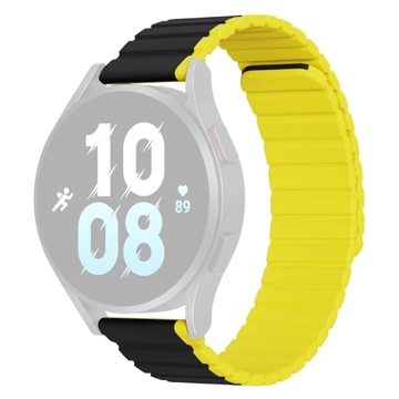 სმარტ საათის სამაჯური TVC 680605650B, 20mm, Smart Watch Strap, Black/Yellow