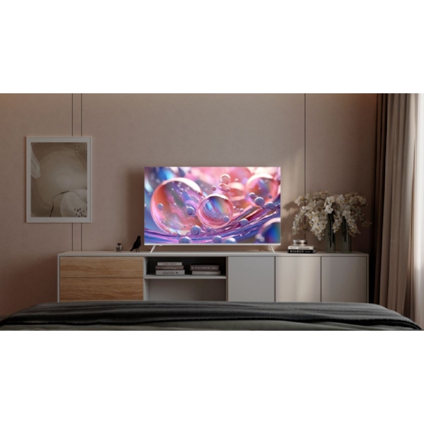 ტელევიზორი Kivi 55U760QW, 55", 4K UHD, Smart TV, USB, HDMI, LAN, BT, WIFI, White