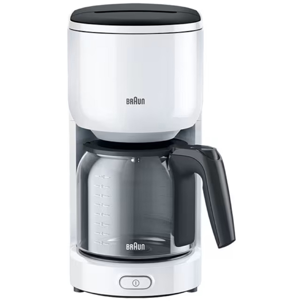 ყავის აპარატი Braun KF3100WH, 1000W, Coffee Maker, Black