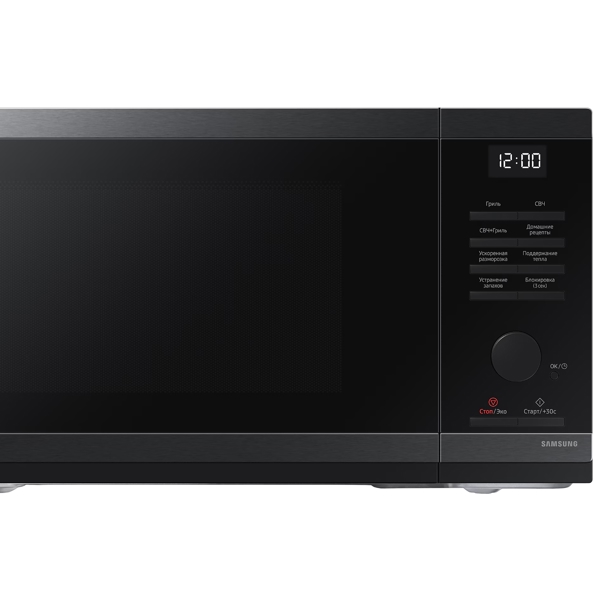 მიკროტალღური ღუმელი Samsung MG23DG4524AGBW, 800W, 23L, Microwave Oven, Black