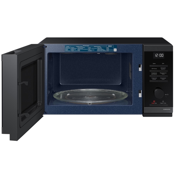 Samsung MG23DG4524AGBW, 800W, 23L, Microwave Oven, Black