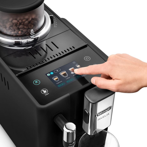 ყავის აპარატი DeLonghi EXAM440.35.B S11, 1450W, 1.4L, Coffee Machine, Black Onyx