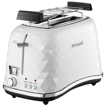 ტოსტერი DeLonghi CTJ2103W, 900W, Toaster, White