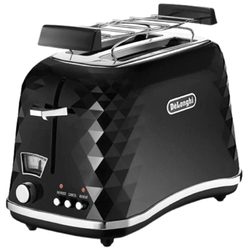  DeLonghi CTJ2103BK, 900W, Toaster, Black