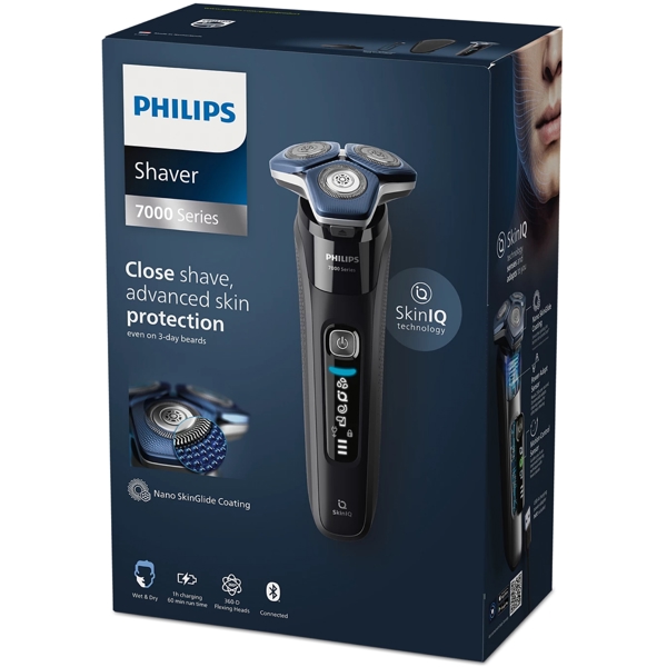 წვერსაპარსი Philips S7886/35, Electric Shaver, Black