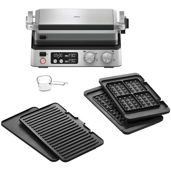 გრილი Braun CG7044, 2200W, Grill, Silver