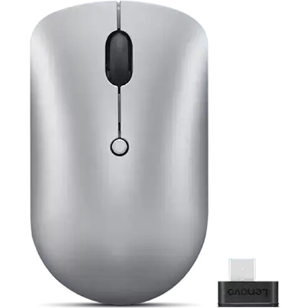 Lenovo GY51D20-869, Wireless, Type-C, Mouse, Silver