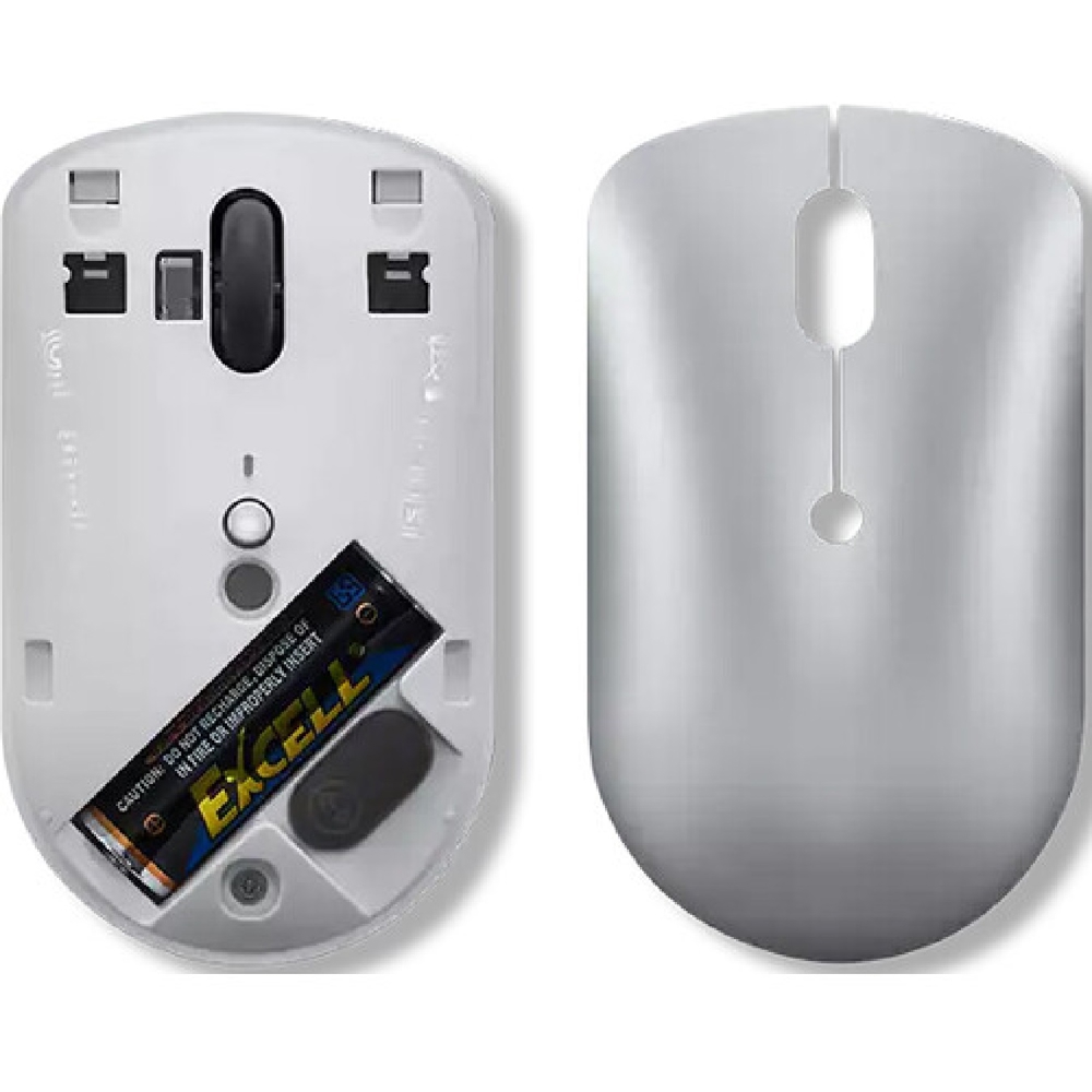 Lenovo GY51D20-869, Wireless, Type-C, Mouse, Silver