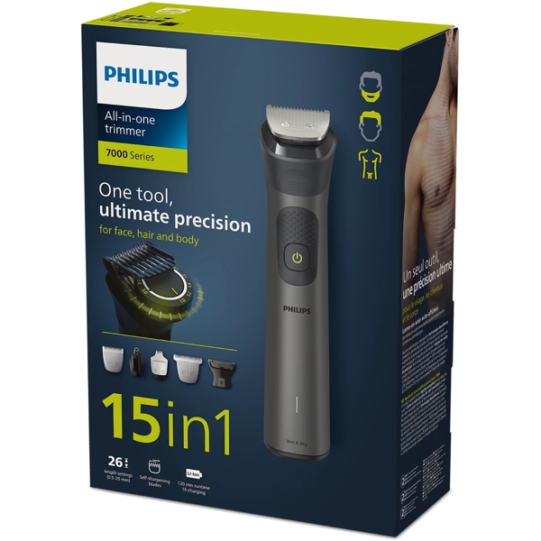 წვერსაპარსი Philips MG7950/15, Electric Shaver, Grey