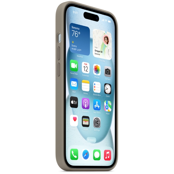 Apple MT0Q3ZM/A, For iPhone 15, Cover, Clay