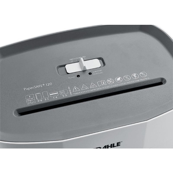 Dahle 23120-16169 PaperSAFE120, Document Shredder, White