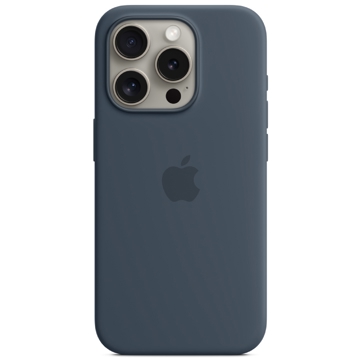 Apple MT1D3ZM/A, For iPhone 15 Pro, Cover, Storm Blue