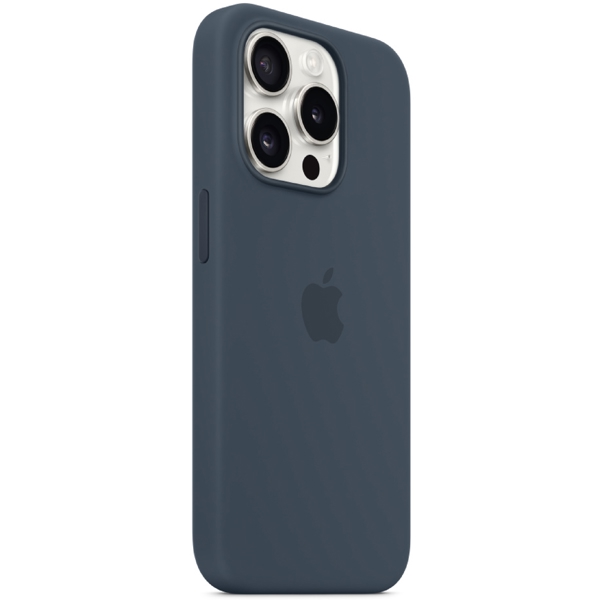 მობილურის ქეისი Apple MT1D3ZM/A, For iPhone 15 Pro, Cover, Storm Blue