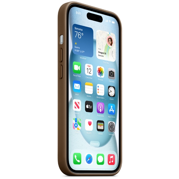 მობილურის ქეისი Apple MT473ZM/A, For iPhone 15 Plus, Cover, Taupe