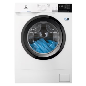 სარეცხი მანქანა Electrolux EW6MS406B, 6Kg, B, Washing Machine, White