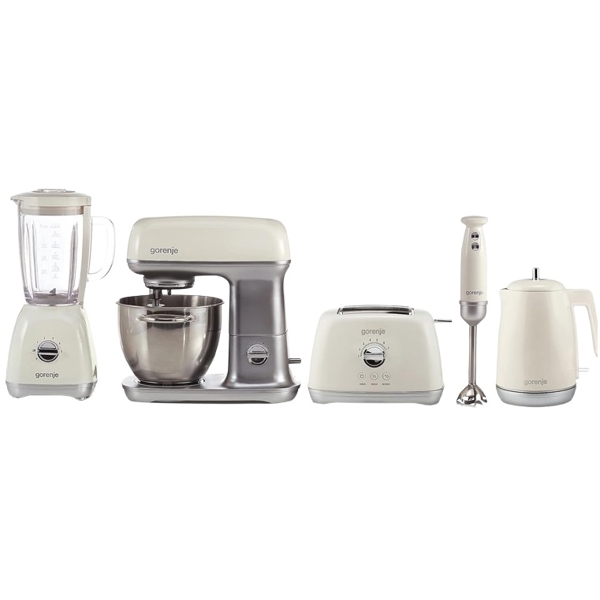 სამზარეულოს კომბაინი Gorenje MMC1000RL, 1000W, 4.5L, Food Processor, Champagne