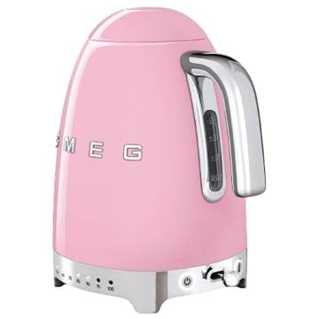 Smeg KLF04PKEU, 2400W, 1.7L, Electric Kettle, Pink