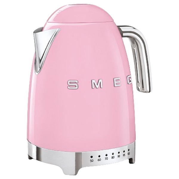 ელექტრო ჩაიდანი Smeg KLF04PKEU, 2400W, 1.7L, Electric Kettle, Pink