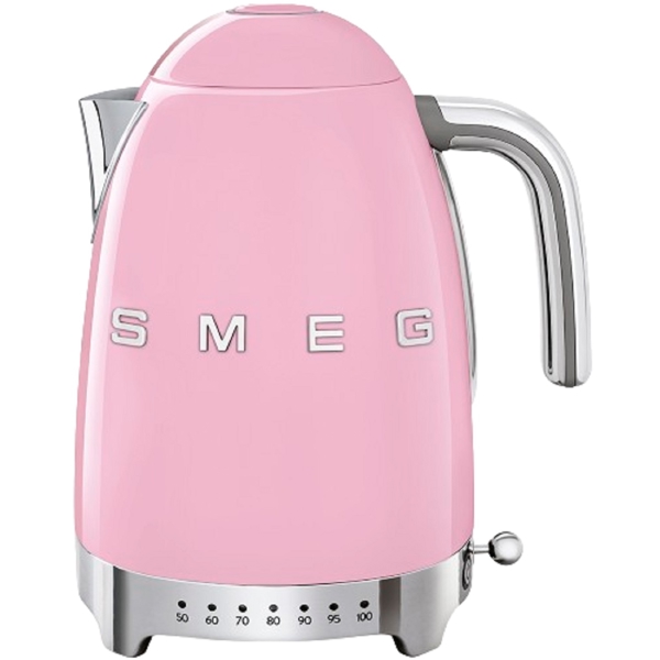 ელექტრო ჩაიდანი Smeg KLF04PKEU, 2400W, 1.7L, Electric Kettle, Pink