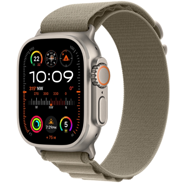 სმარტ საათის სამაჯური Apple MT5U3ZM/A, 44/45/49, Apple Watch Strap, Olive