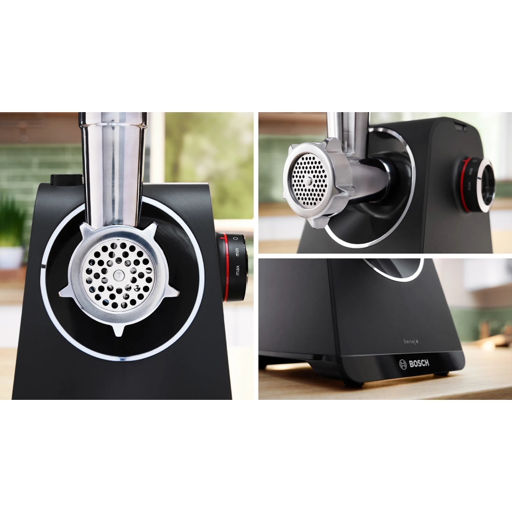Bosch MFWS440B, 1900W, Meat Grinder, Black