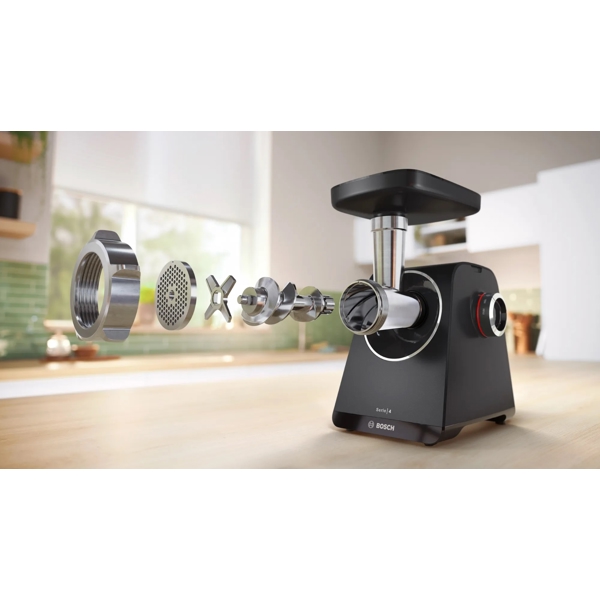 ხორცსაკეპი Bosch MFWS440B, 1900W, Meat Grinder, Black