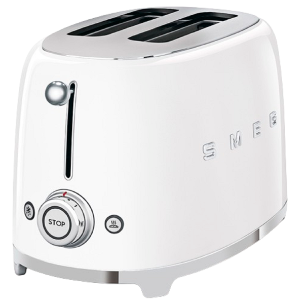 ტოსტერი Smeg TSF01WHEU, 950W, Toaster, White