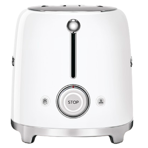 Smeg TSF01WHEU, 950W, Toaster, White