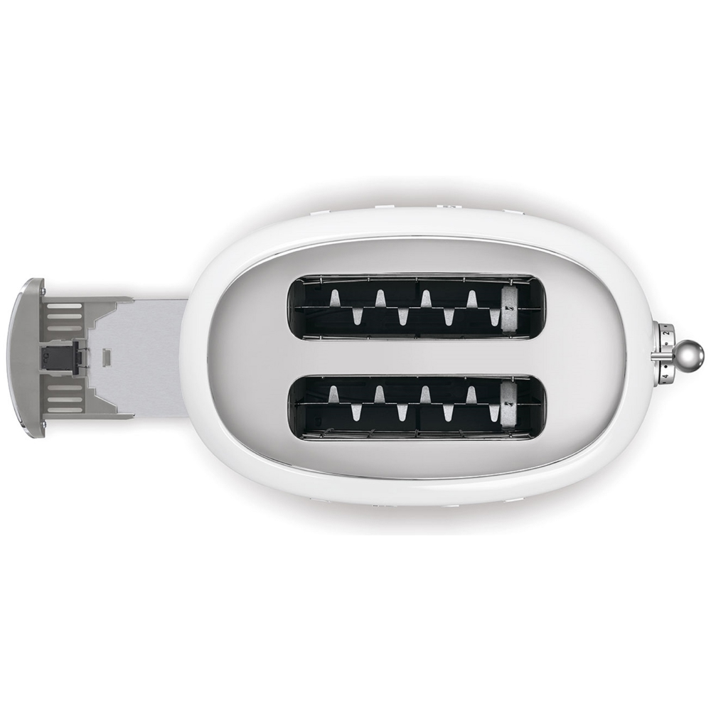 ტოსტერი Smeg TSF01WHEU, 950W, Toaster, White