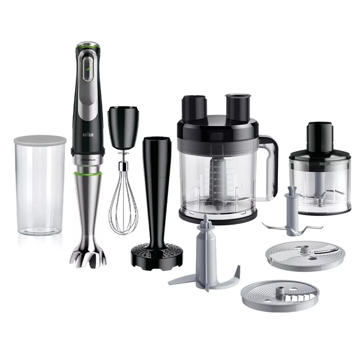 ხელის ბლენდერი Braun MQ9187XLI, 1200W, 600Ml, Blender, Black