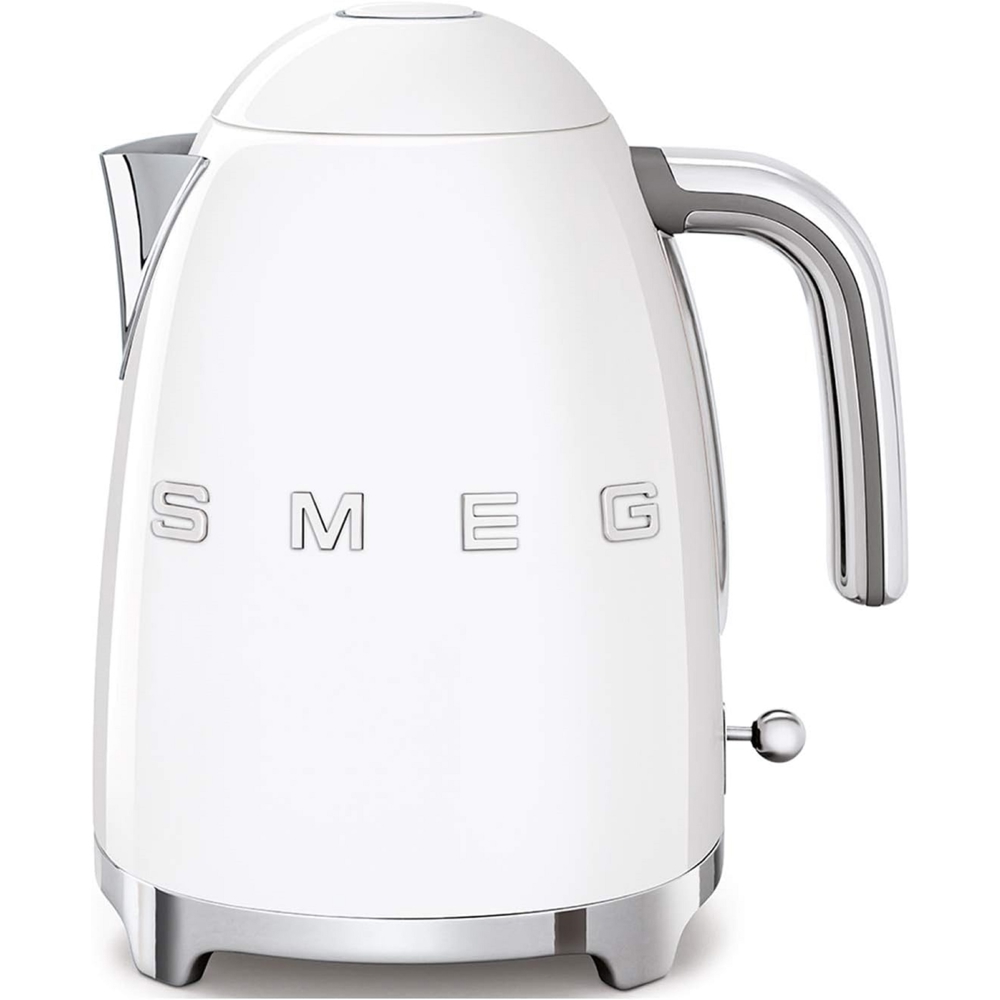 ელექტრო ჩაიდანი Smeg KLF03WHEU, 2400W, 1.7L, Electric Kettle, White