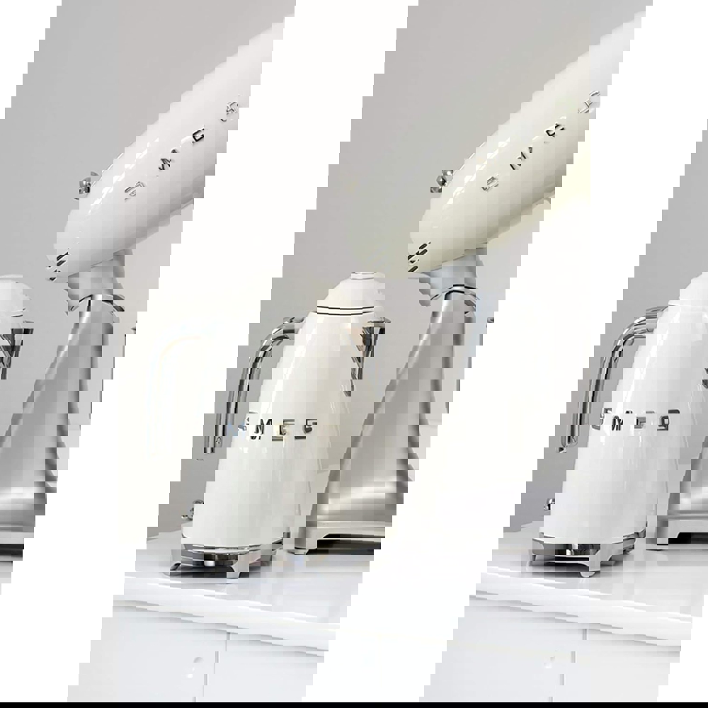 ელექტრო ჩაიდანი Smeg KLF03WHEU, 2400W, 1.7L, Electric Kettle, White