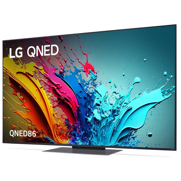 LG 55QNED86T6A.AMCN, 55", 4K UHD, Smart TV, USB, HDMI, LAN, BT, WIFI, Black