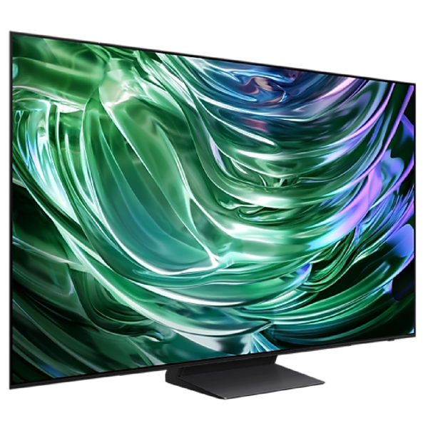 ტელევიზორი Samsung QE65S90DAUXRU, 65", 4K UHD, Smart TV, USB, HDMI, LAN, BT, WIFI, Black 