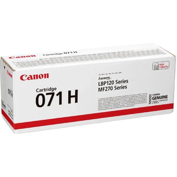 კარტრიჯი Canon 5646C002AA 071H, Toner Cartridge, 2500P, Black