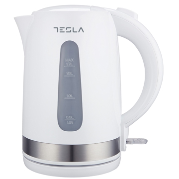 ელექტრო ჩაიდანი Tesla KT200WX, 2200W, 1.7L, Electric Kettle, White