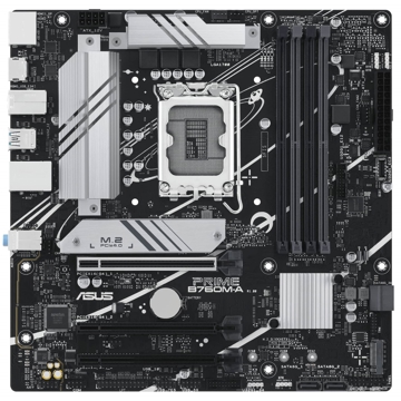 დედა დაფა Asus 90MB1EK0-M0EAYC B760M-A-CSM Prime, LGA1700, DDR5, 128GB