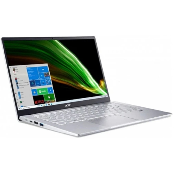 ნოუთბუქი Acer NX.AB1ER.00C Swift 3 SF314-43, 14", Ryzen 5-5500U, 16GB, 512GB SSD, Integrated, Silver