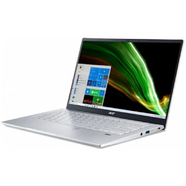 ნოუთბუქი Acer NX.AB1ER.00C Swift 3 SF314-43, 14", Ryzen 5-5500U, 16GB, 512GB SSD, Integrated, Silver