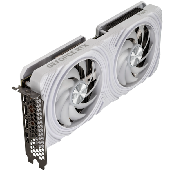 ვიდეო დაფა Palit NE6406T019P1-1048L, Geforce RTX4060 TI, 8GB, 128bit, HDMI, DP, White