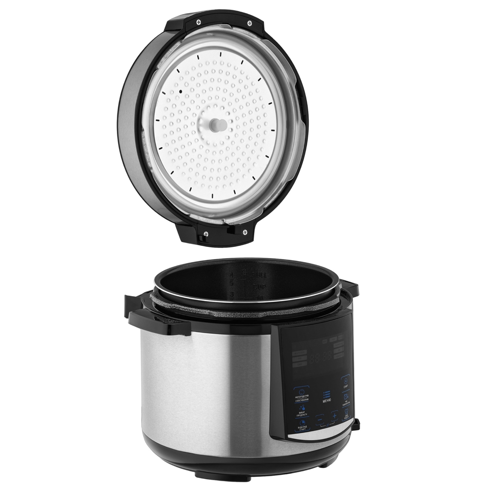 მულტსახარში Ardesto MPC-P225, 900W, 5L, Multifunction Cooker, Silver